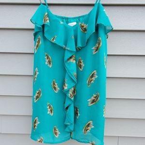 Peacock Feather Camisole size L